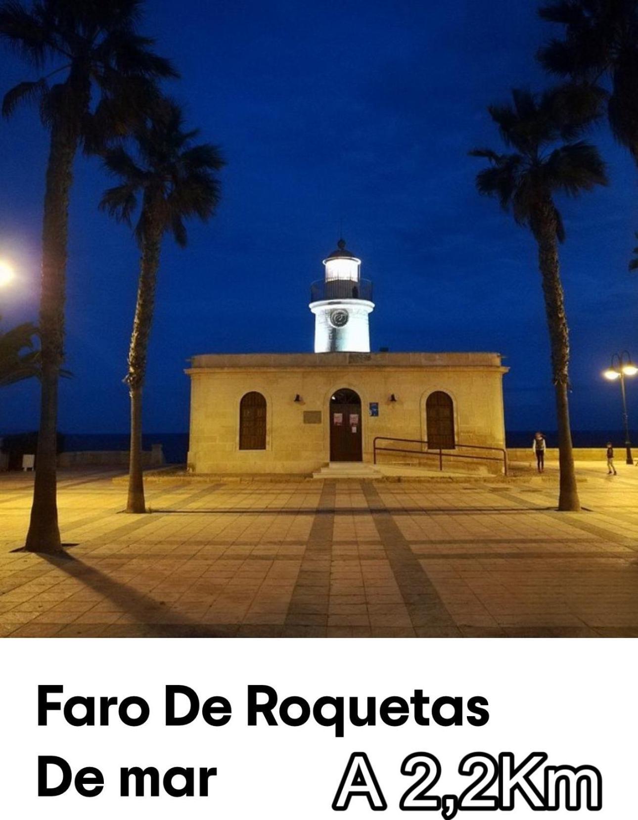 Atico Junto Al Teatro Auditorio De Roquetas De Mar Kültér fotó